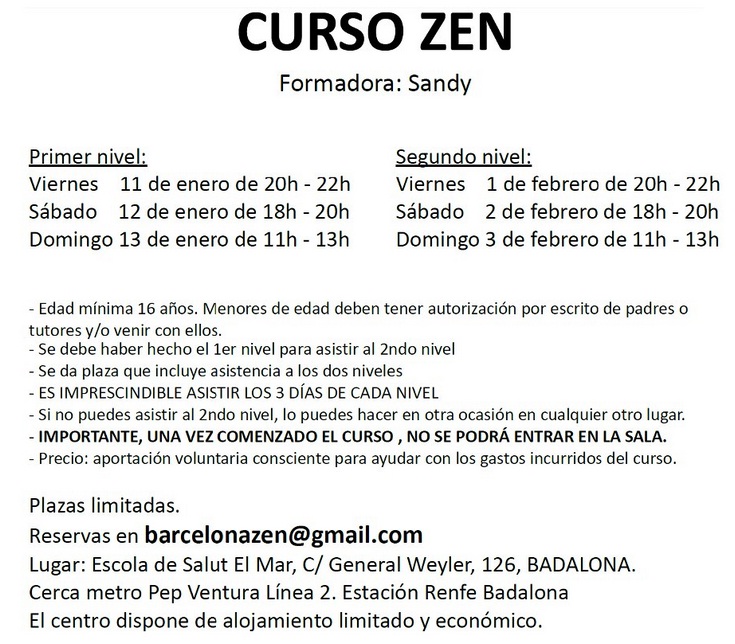 curso zen