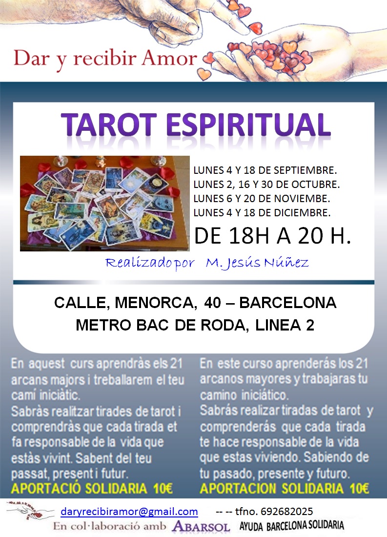 DOS CLASES MAS DEL CURSO DE TAROT ESPIRITUAL