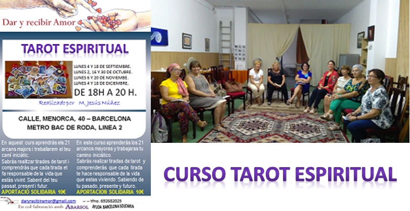 HOY HEMOS EMPEZADO EL CURSO DE TAROT ESPIRITUAL