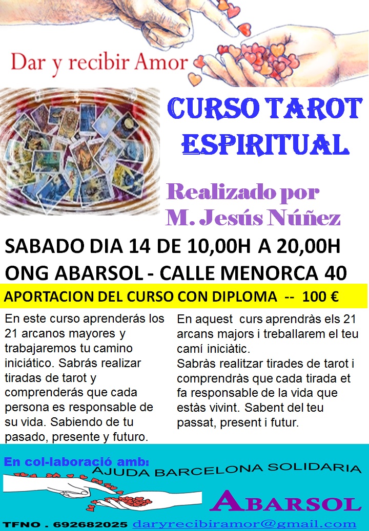 INTENSIVO CURSO DE TAROT ESPIRITUAL