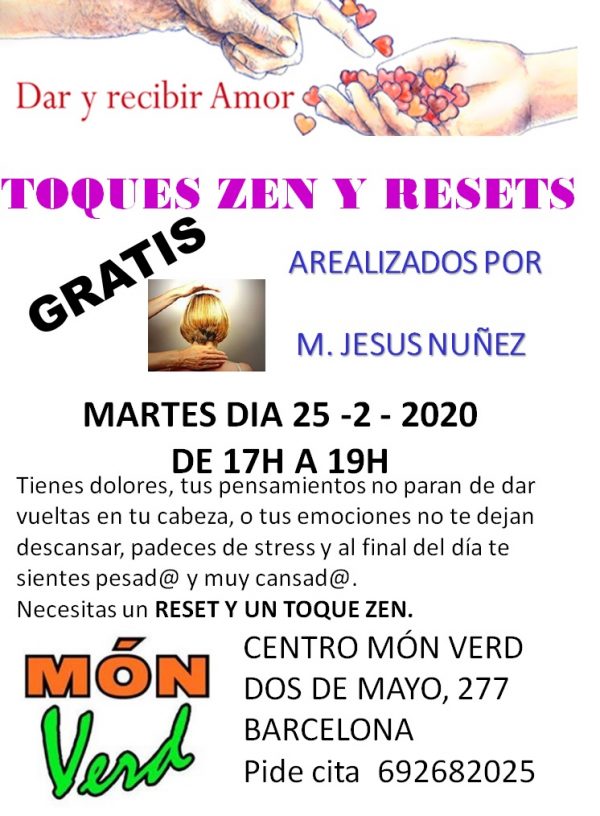 TOQUES  ZEN Y RESET