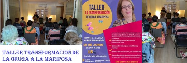 TALLER TRANSFORMACIÓN DE ORUGA A MARIPOSA