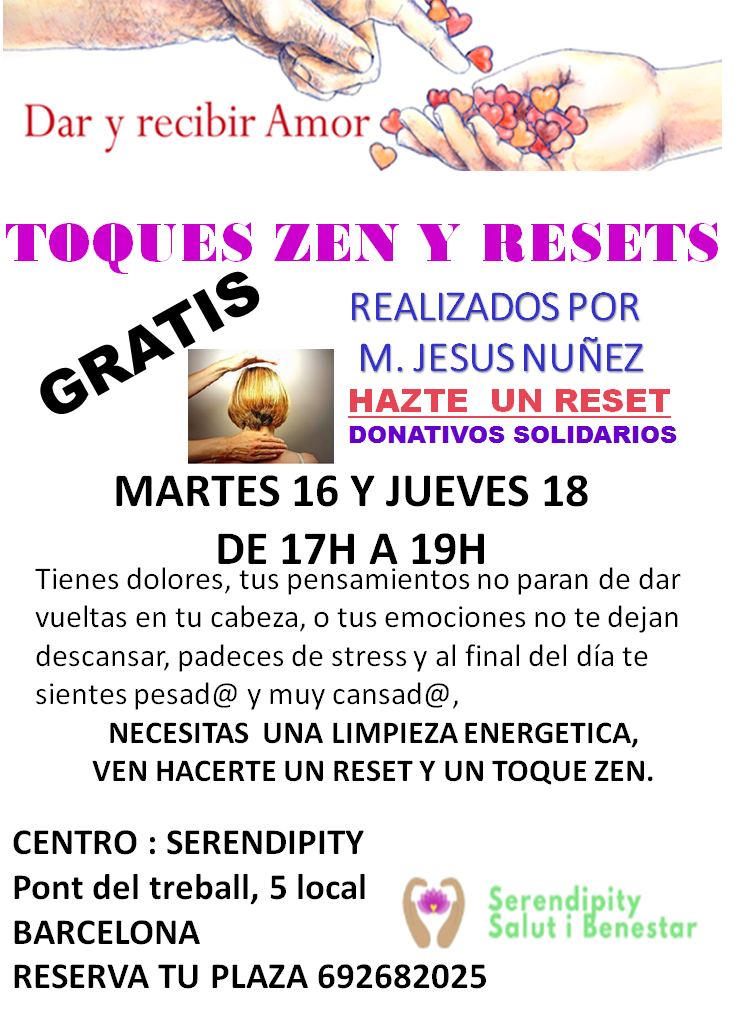 TOQUES ZEN Y RESETS