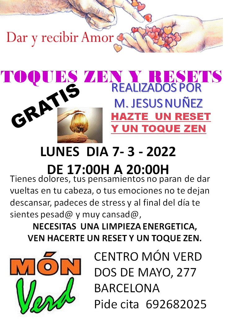 TOQUES ZEN Y RESETS