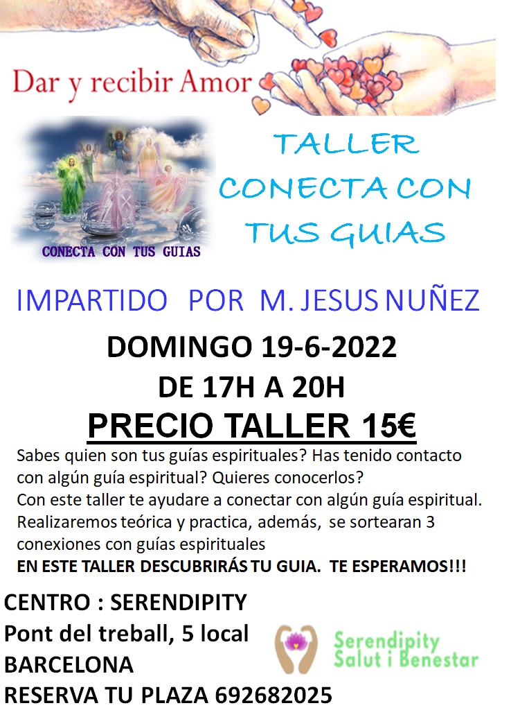 TALLER CONECTA CON TUS GUÍAS ESPIRITUALES