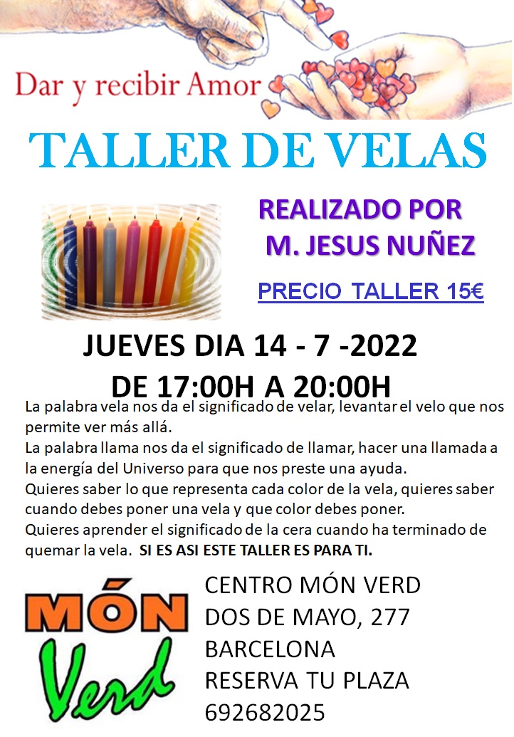 TALLER DE VELAS