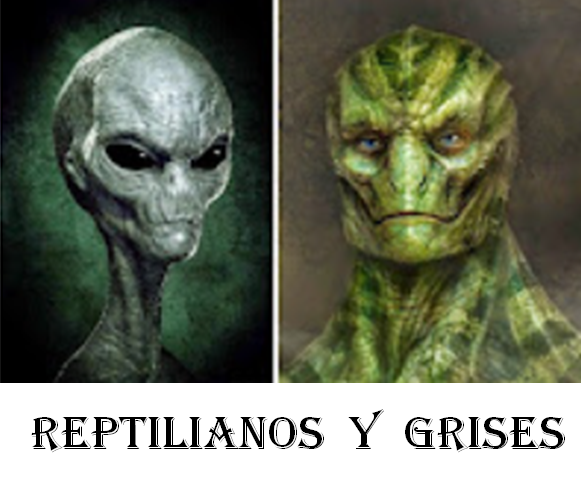 REPTILIANOS Y GRISES