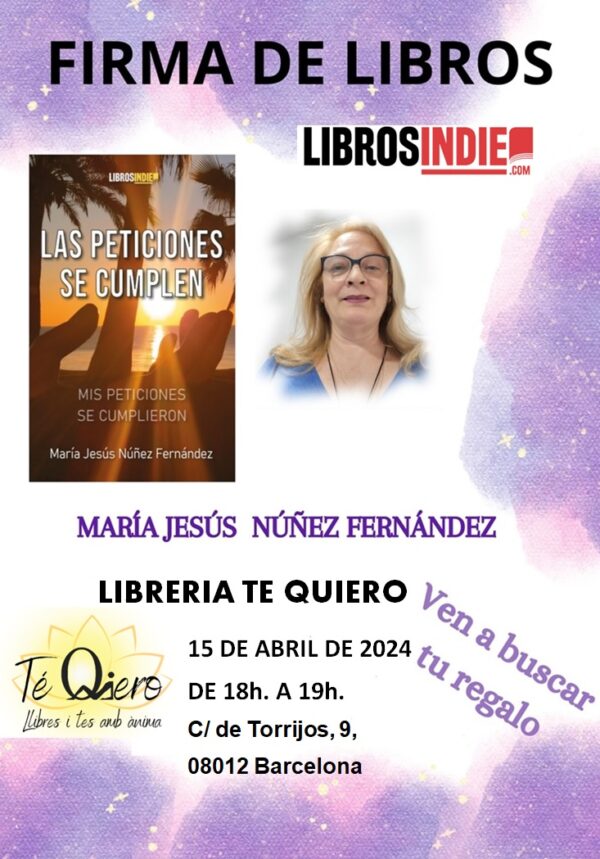 SEGUNDA PRESENTACION LIBRO “LAS PETICIONES SE CUMPLEN”