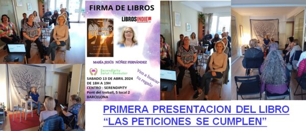 VIDEO DE LA PRIMERA PRESENTACION DE MI LIBRO EN SERENDIPITY