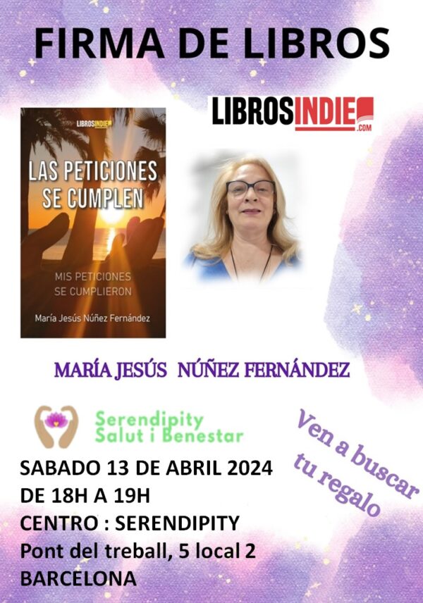 PRIMERA PRESENTACION LIBRO “LAS PETICIONES SE CUMPLEN”