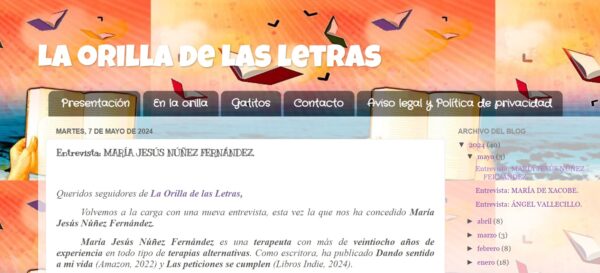 ENTREVISTA – LA ORILLA DE LAS LETRAS